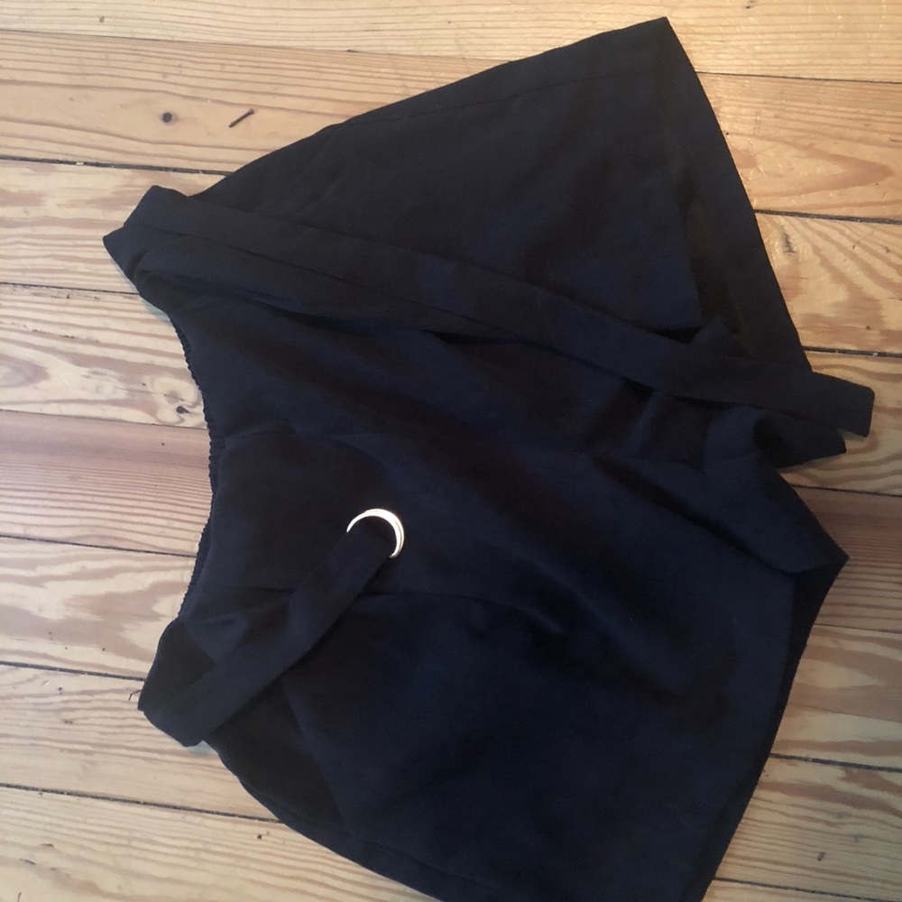 FAVLUX Black short with belt